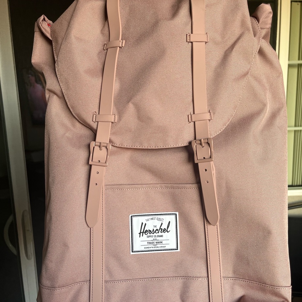Herschel Supply Company Classic Backpack in Dusty Pink - Picture 3 of 5